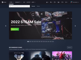 STEAM Store: Homepage Redesign