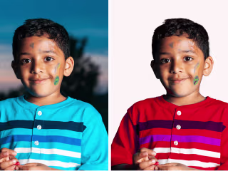 Image Background and Color Changing