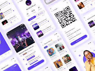 Event Booking Ui design App