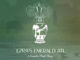 Ezra's Emerald ATL | Illustrative Brand Design
