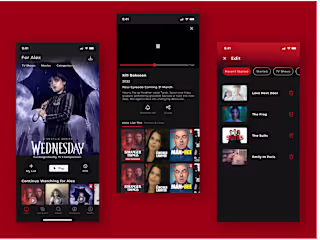 Netflix App Redesign