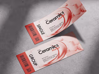Ceramics Market Event Identity Design