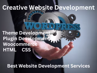 Creative and Build your website on WordPress 
