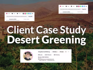 Client Case Study: Desert Greening