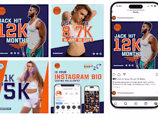 Fitness Business Uni Social Content