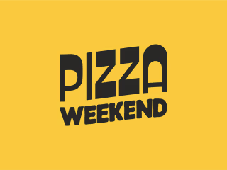 Pizza Weekend - Brand identity design