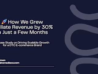 DTC E-Commerce Affiliate Management