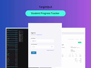 Target QLA Advanced student learning and tracking app
