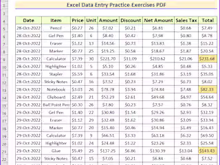 data entry
