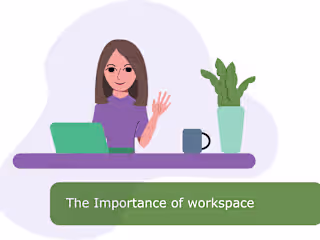Short - form explainer video "The Importance of Workspace" 