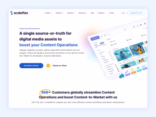 Scaleflex Webflow Development