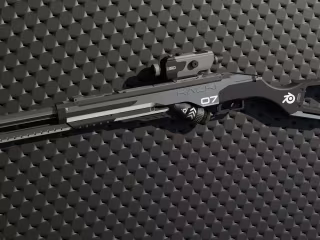 Hard Surface Gun Model