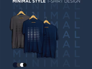 Minimal and unique t-shirt design on Behance