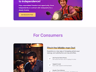 Landing Page Design for App