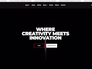 Creacove Tech and Entertainment Website (Webflow)