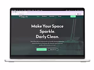 WordPress Website for Darly Clean – Charleston, SC