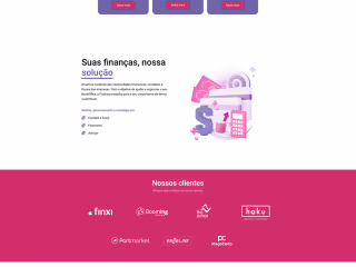 Site em Wordpress - Finsharp :: Behance