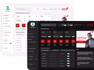 UI Redesign for Bank Internet Banking Web App