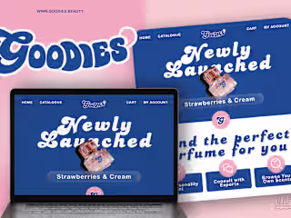 Brand Identity: GOODIES Perfume