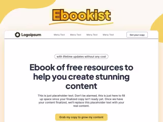 Ebookist - Framer Landing page for book sellers