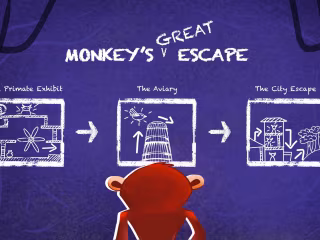 2D Platform Game | Monkey's Great Escape
