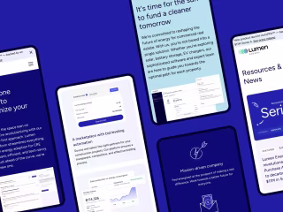 Web Design for Clean Tech SaaS Startup