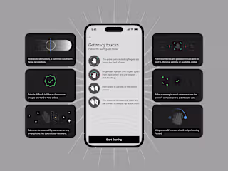 PalmID: Mobile app for smart authentication