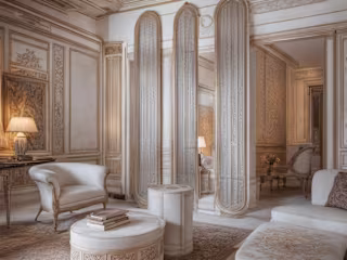 Interior style change generation by one one photo 