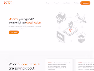 COTIT Logistic  | Web Design
