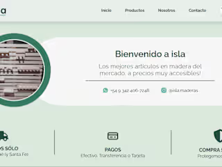 E-commerce Platform for Isla Maderas