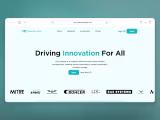 Mass Challenge - Website Redesign
