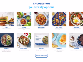 Website Design For Blue Apron