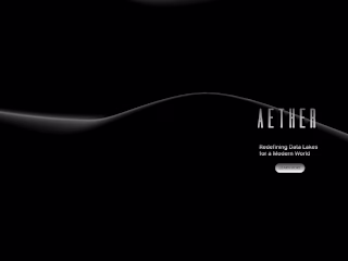 AETHER - Landing Page for SaaS company