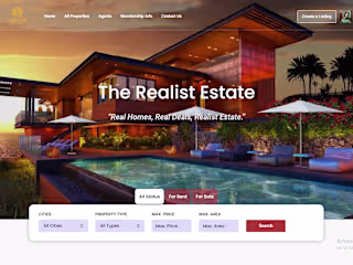 Multi-Agent Real estate website using WordPress and Houzez theme