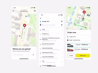 🚕 Taxi mobile app