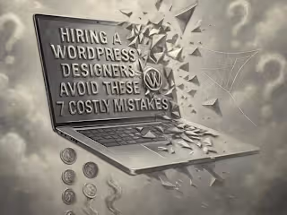 Hiring a WordPress Designer? Avoid These 7 Costly Mistakes