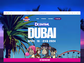 Dcentral Dubia X Bored Ape 2024