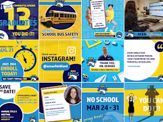 Social Media Campaign for ACEA High School
