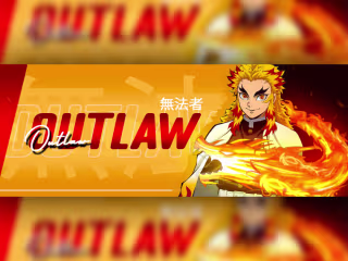 Anime Social Media Banner Design