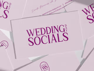 Wedding Day Socials | Brand Identity Design 