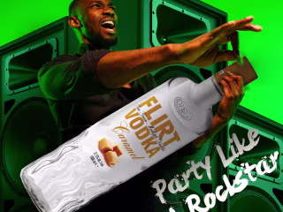 Graphic Design for Flirt Vodka