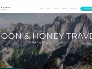 Web Development for Moon & Honey Travels
