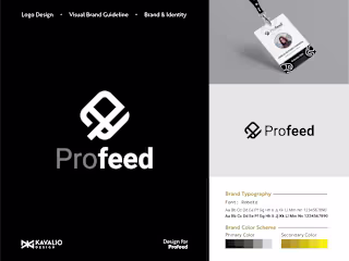Profeed Logo Design & Visual Brand Guideline + Identity