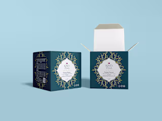 Kind Teas Pouch, Box and Sachet Design