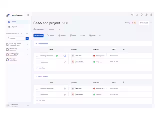 Project Management SaaS App