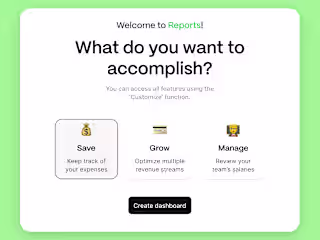Increase retention with a personalized finance dashboard