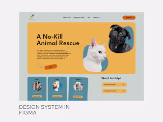 Web-Based Design System for Furever Friends Rescue