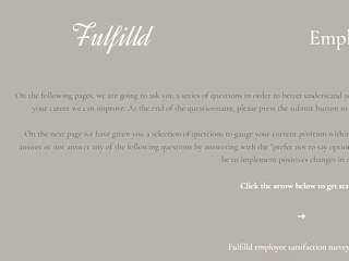 Fulfilld Survey