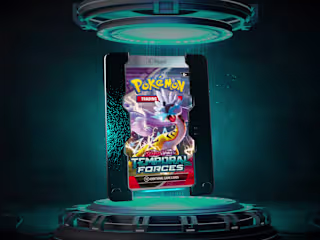 Spline Pokémon Booster Pack Animation