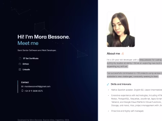 Portfolio - Mora Bessone